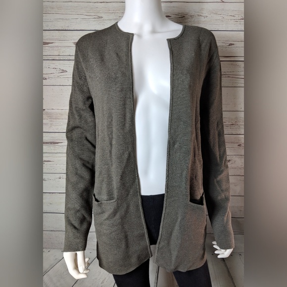 Eileen Fisher Sweaters - Eileen Fisher S Silk Blend Knit Sweater Cardigan